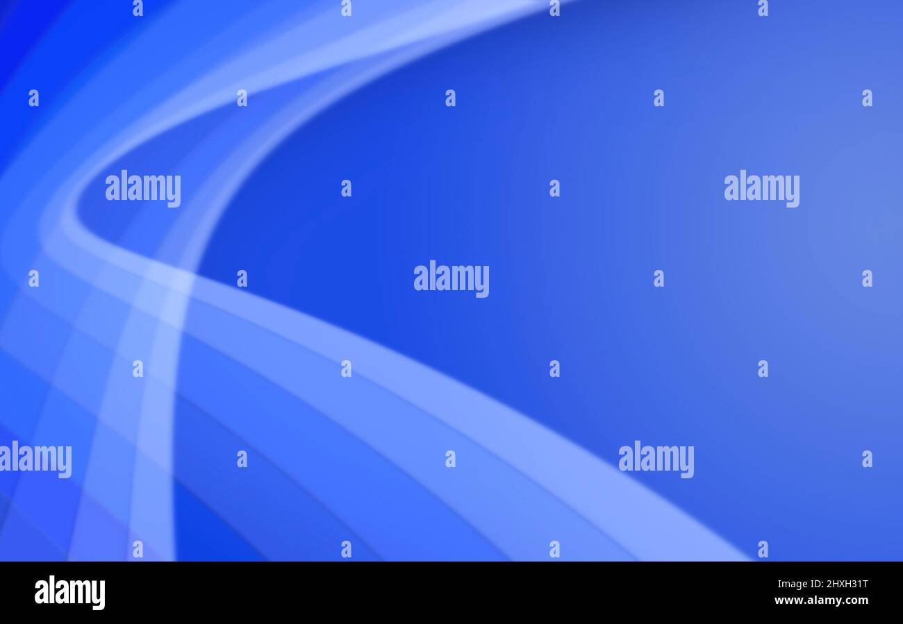 Abstrakt gewelltes blaues Muster Hintergrund Stockfoto