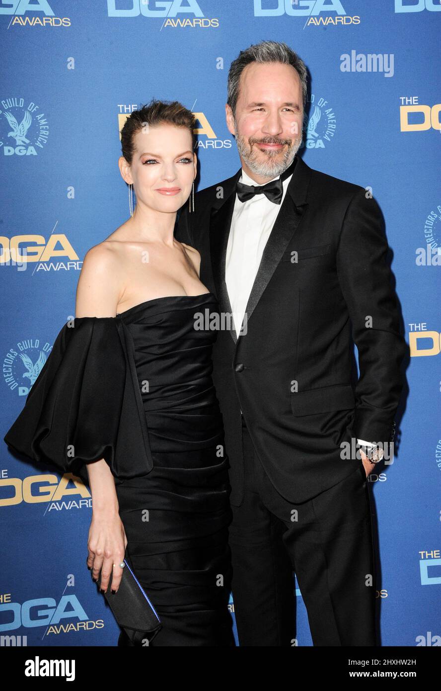 Beverly Hills, Kalifornien. 12. März 2022. Denis Villeneuve, Tanya Lapointe bei der Ankunft für die Annual Directors Guild of America DGAs Awards 74., Beverly Hilton Hotel, Beverly Hills, CA, 12. März 2022. Kredit: Elizabeth Goodenough/Everett Collection/Alamy Live Nachrichten Stockfoto