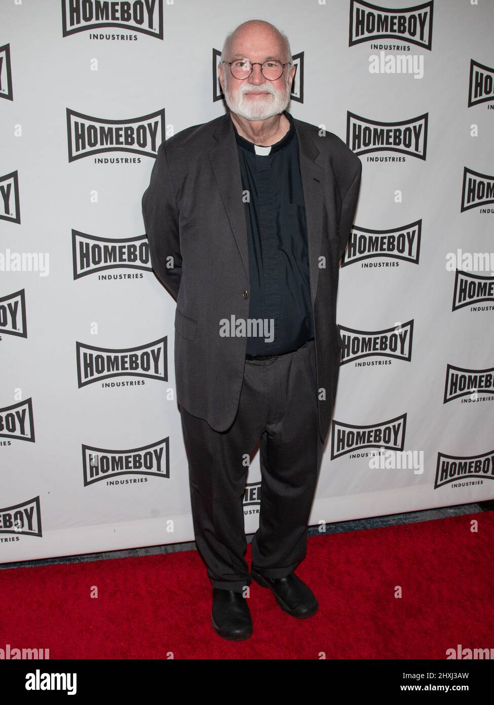 12. März 2022, Los Angeles, Kalifornien, USA: Pater Gregory Boyle nimmt an der Homeboy Industries Lo MÃ¡ximo Awards and Fundraising Gala 2022 Teil. (Bild: © Billy Bennight/ZUMA Press Wire) Stockfoto