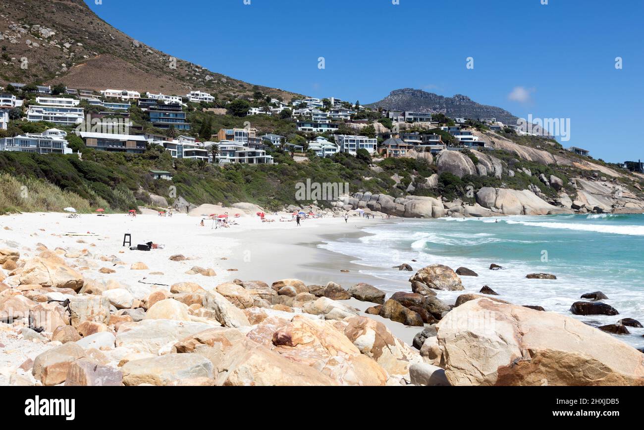 Llandudno Beach Kapstadt Südafrika Stockfoto