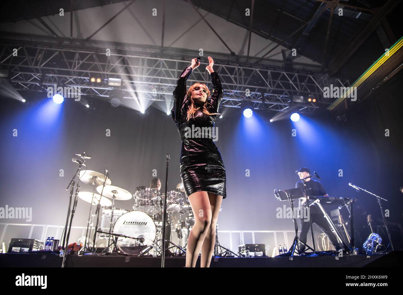 CHVRCHES - SWG3 Glasgow 12.. März 2022 Stockfoto