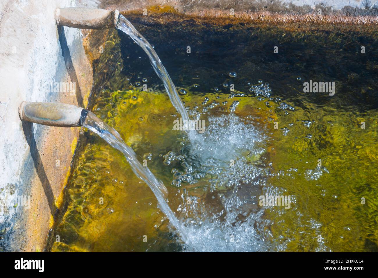 Brunnen Stockfoto