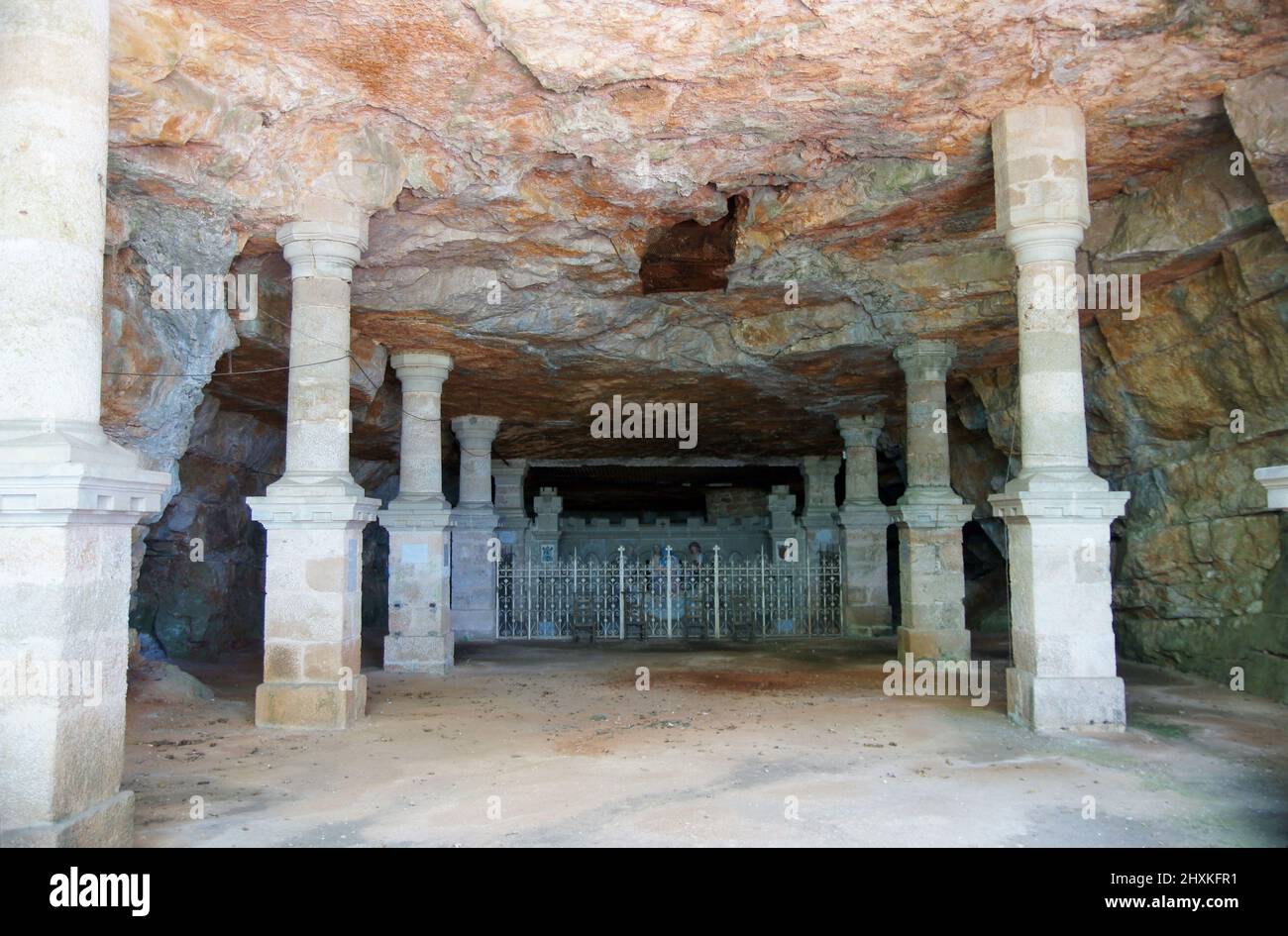 Rocamadour in Frankreich: Die Grotte sur le Chemin de Croix Stockfoto