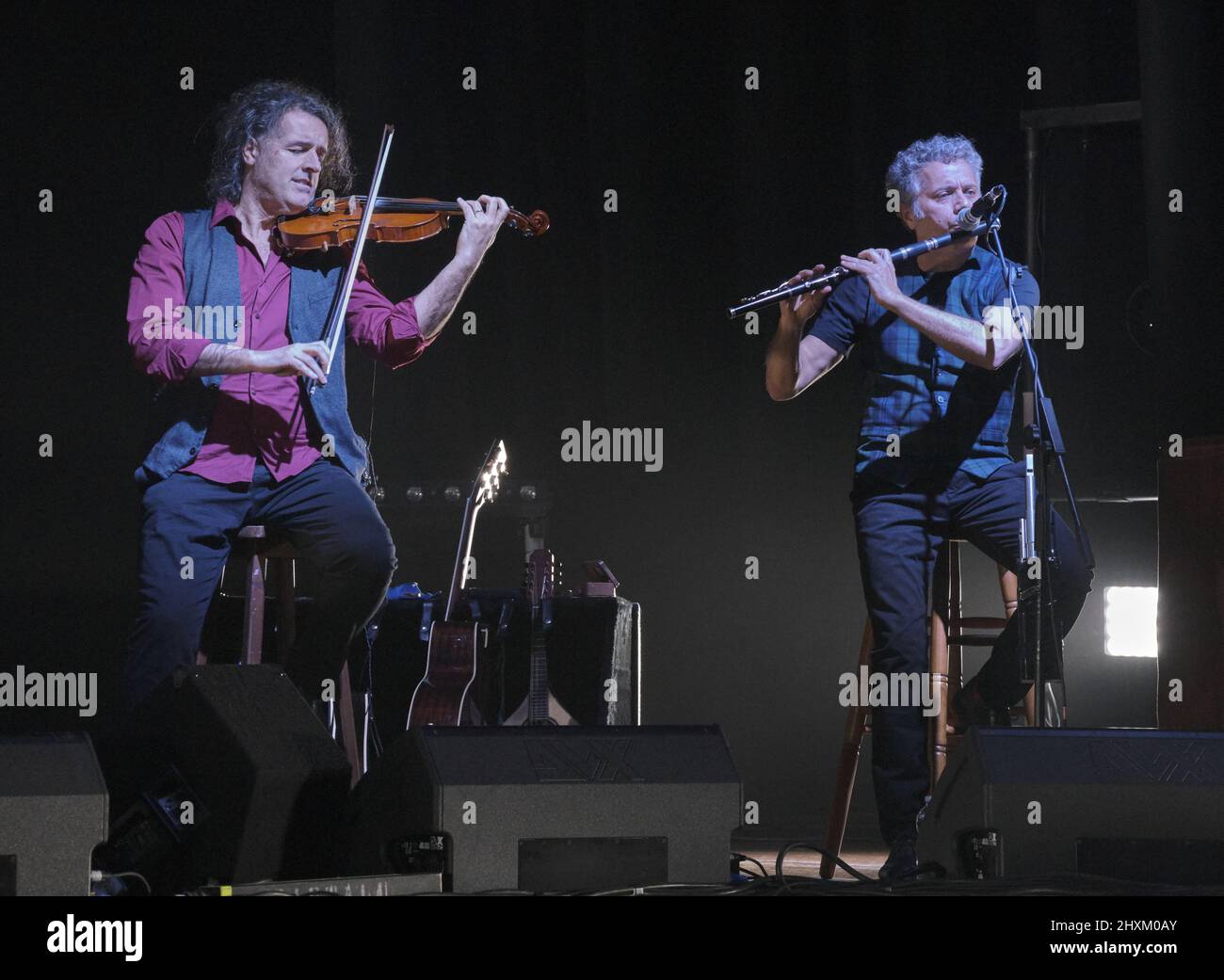 Modena City Ramblers live Modena, Teatro Storchi 19/01/2019 Stockfoto