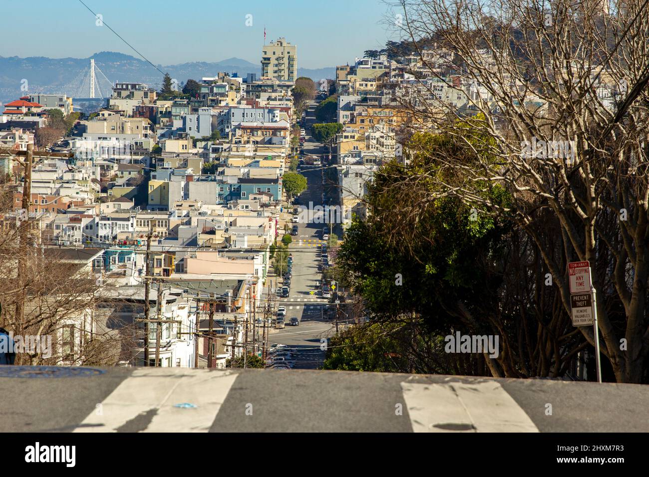 San Francisco-Architektur Stockfoto