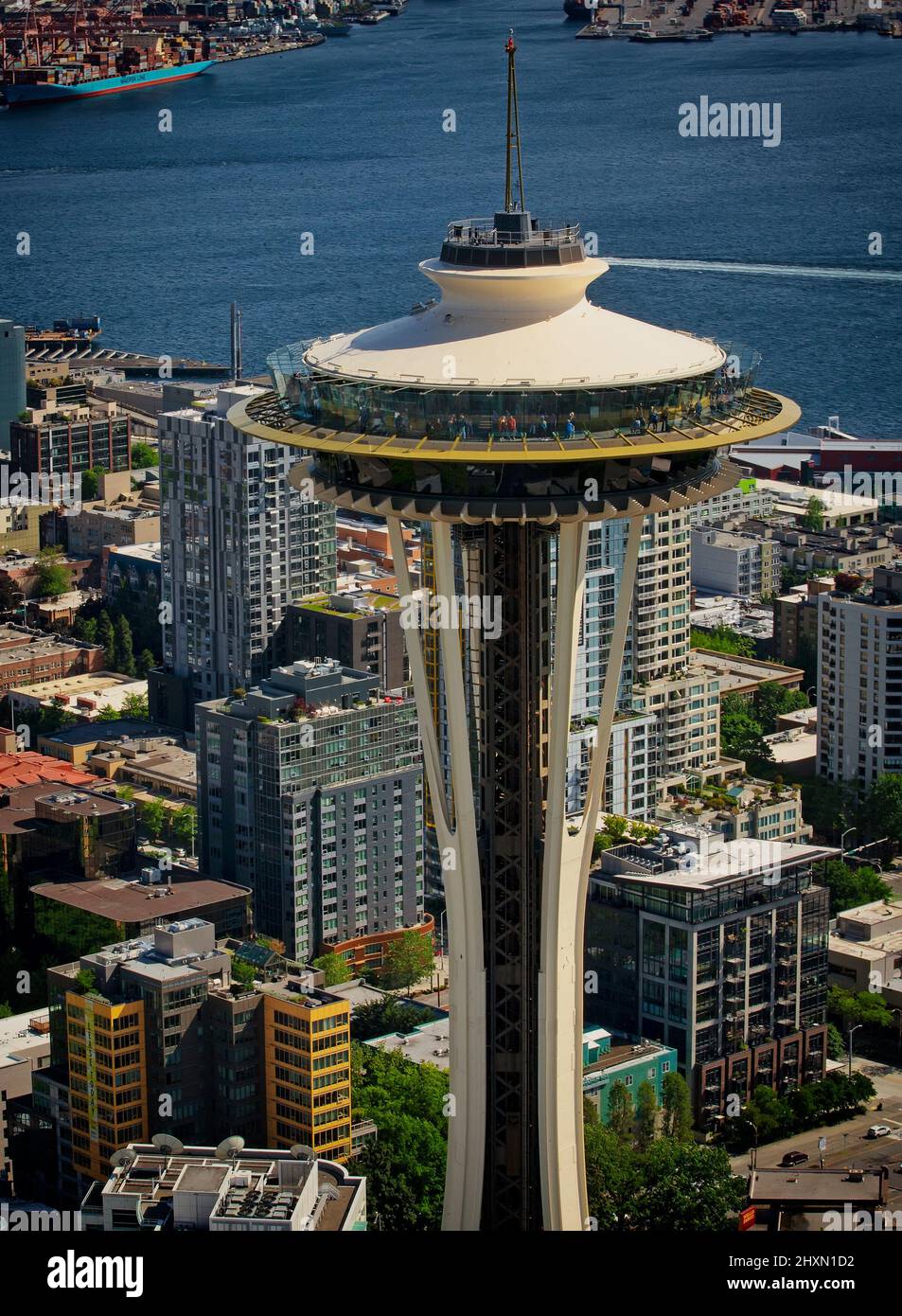 Seattle Space Needle Stockfoto