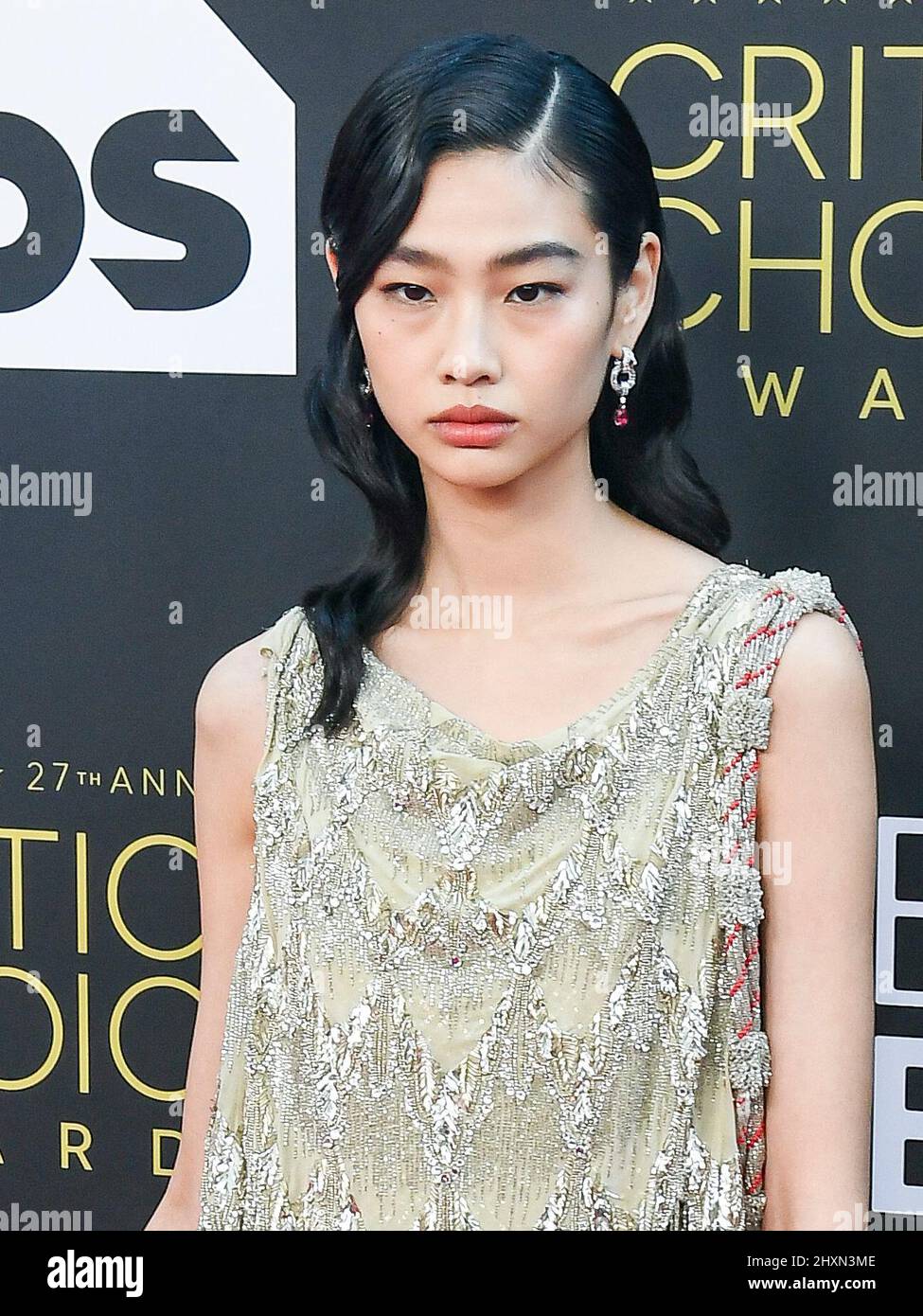 Jung HoYeon bei den Critics' Choice Awards 27., die am Sonntag, 13