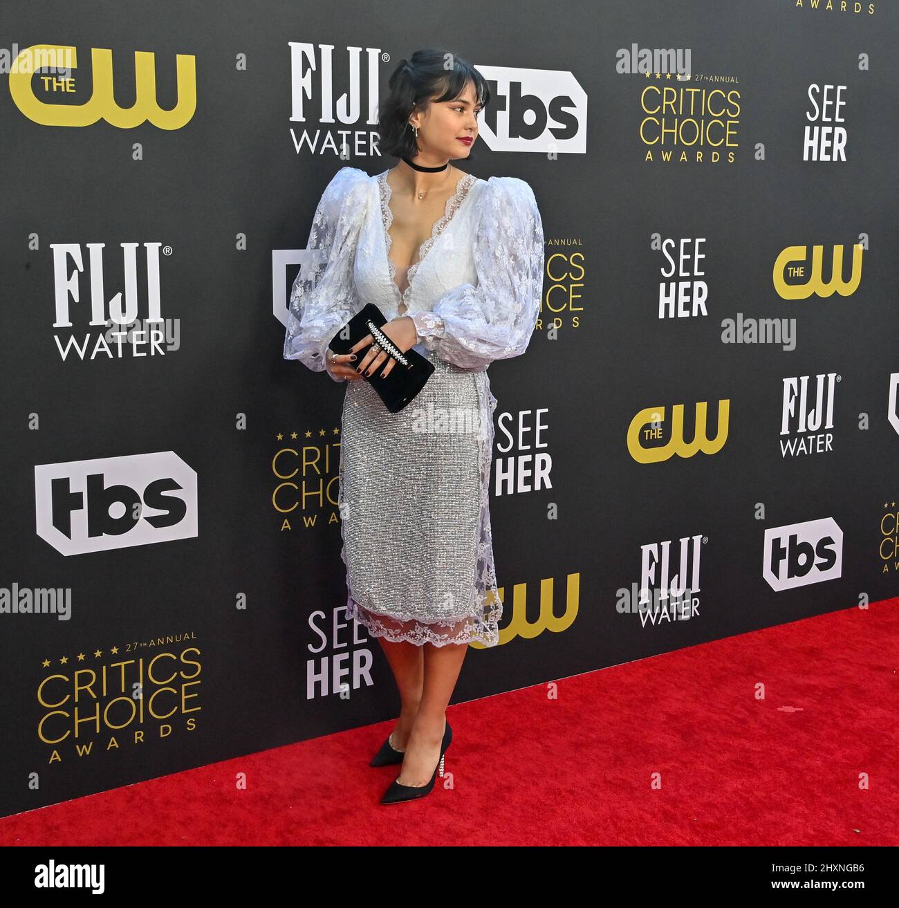 Los Angeles, Usa. 14. März 2022. Courtney Eaton nimmt am Sonntag, den 13. März 2022, an den jährlichen Critics Choice Awards 27. im Fairmont Century Plaza Teil. Kredit: UPI/Alamy Live Nachrichten Stockfoto