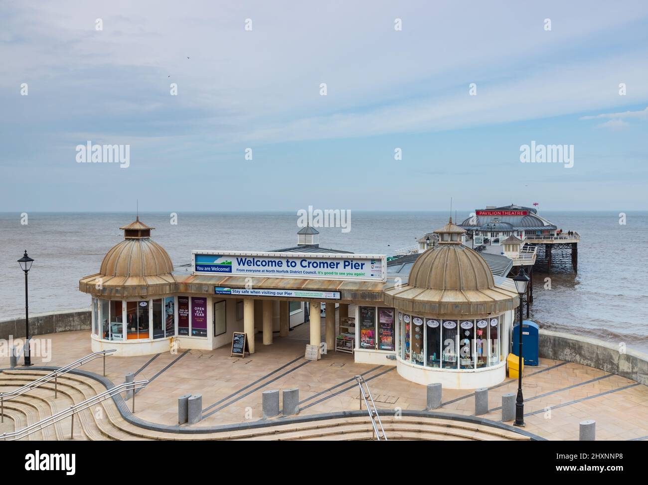 Cromer Pier, North Norfolk, Großbritannien Stockfoto