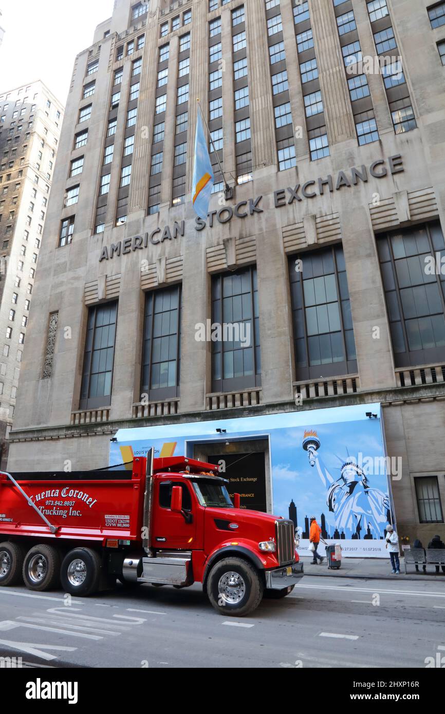 New York - American Stock Exchange / New York - American Stock Exchange / Stockfoto