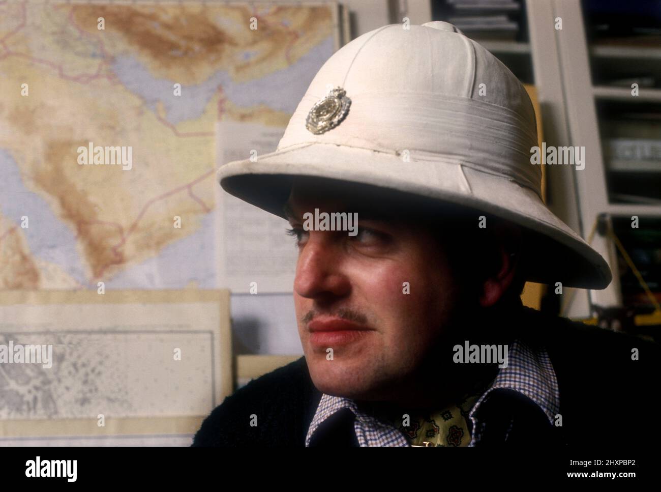 Lt.Con. John Blashford-Snell Explorer 1978 Stockfoto