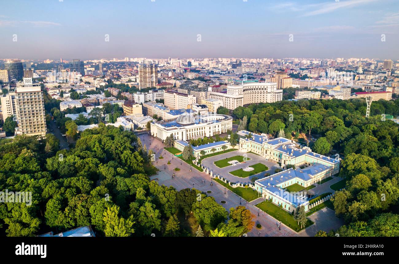 Der Regierungsbezirk von Kiew, Ukraine Stockfoto