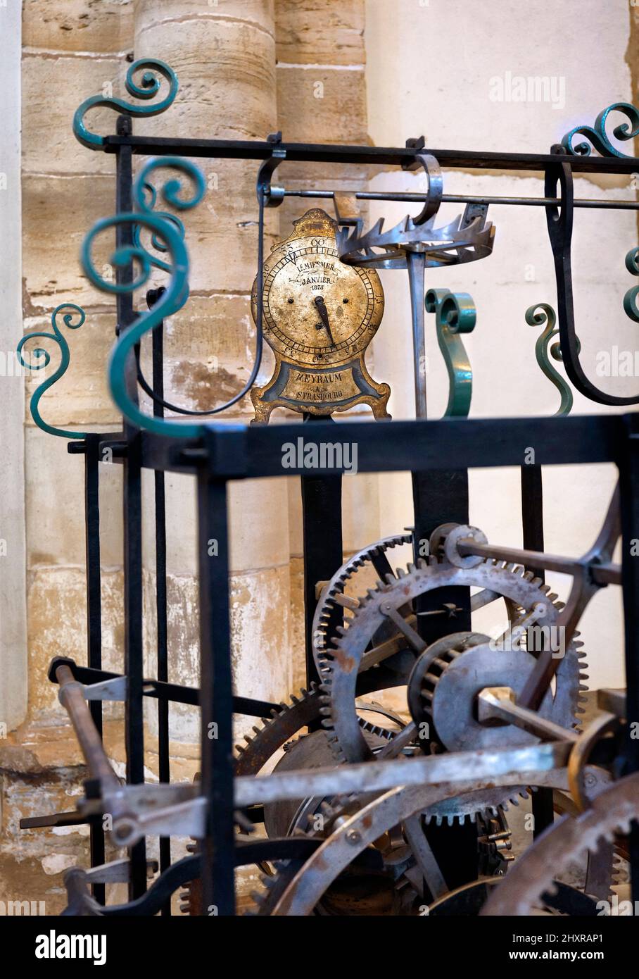 Frankreich, Straßburg, Bas-Rhin, St. Thomas Kirche. Stockfoto