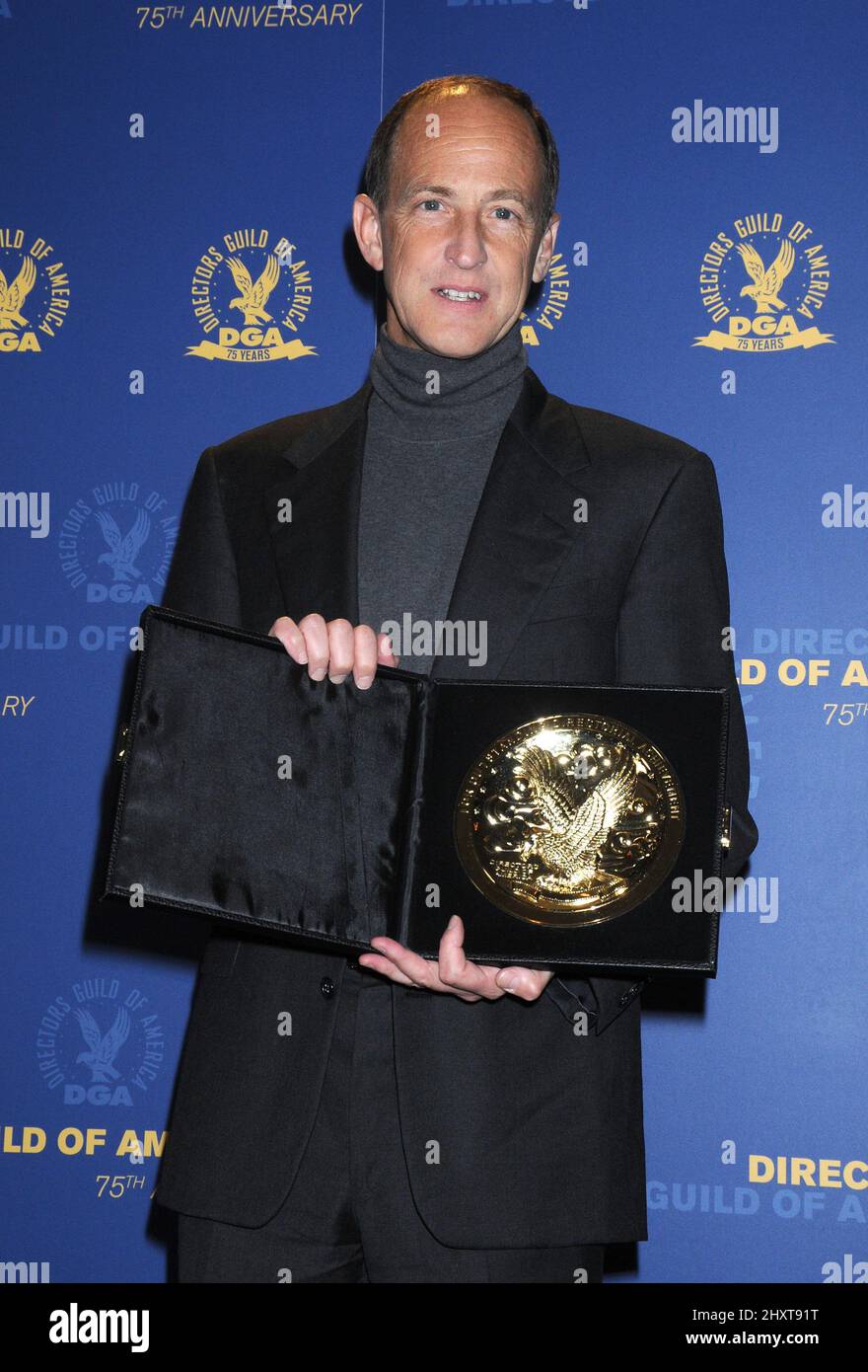 Charles Ferguson im Pressenzimmer der jährlichen DGA Awards 63. im Grand Ballroom von Hoywood & Highland. Los Angeles, 29. Januar 2011. Stockfoto