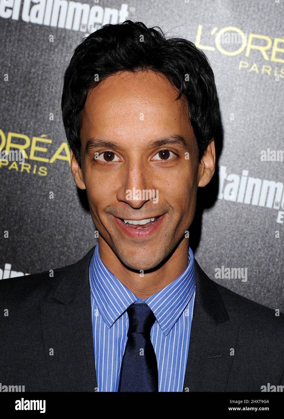 Danny Pudi kommt bei der 2011 Pre Screen Actors Guild Awards Party von EW im Chateau Marmont in West Hollywood an. Stockfoto