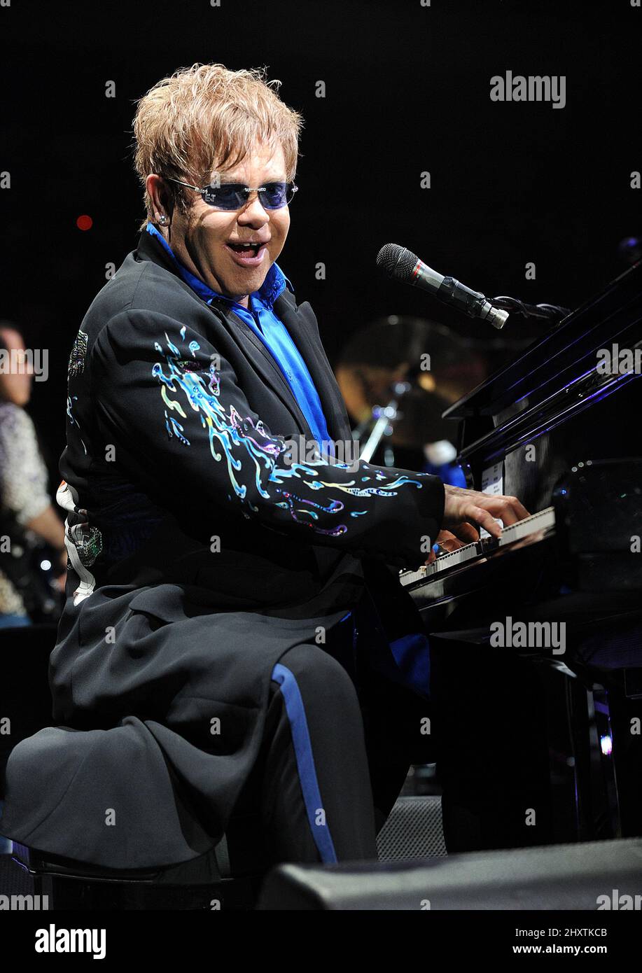 Elton John 'Greatest Hits Live' Konzerttour hält im Ted Constant Center, Virginia, USA. Stockfoto