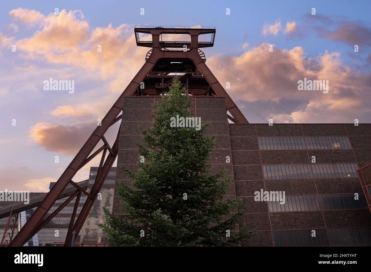 Zeche Zollverein industrielles Erbe der Metropole Ruhr in Essen, Deutschland Stockfoto