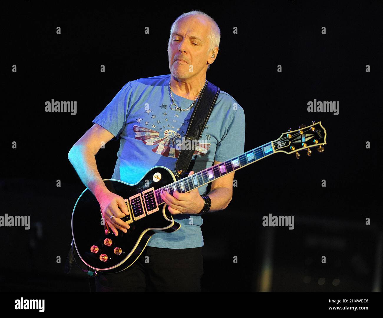 Peter Frampton macht während seiner „Comes Alive“-Tour 2011 einen Halt im House of Blues am Myrtle Beach South Carolina Stockfoto