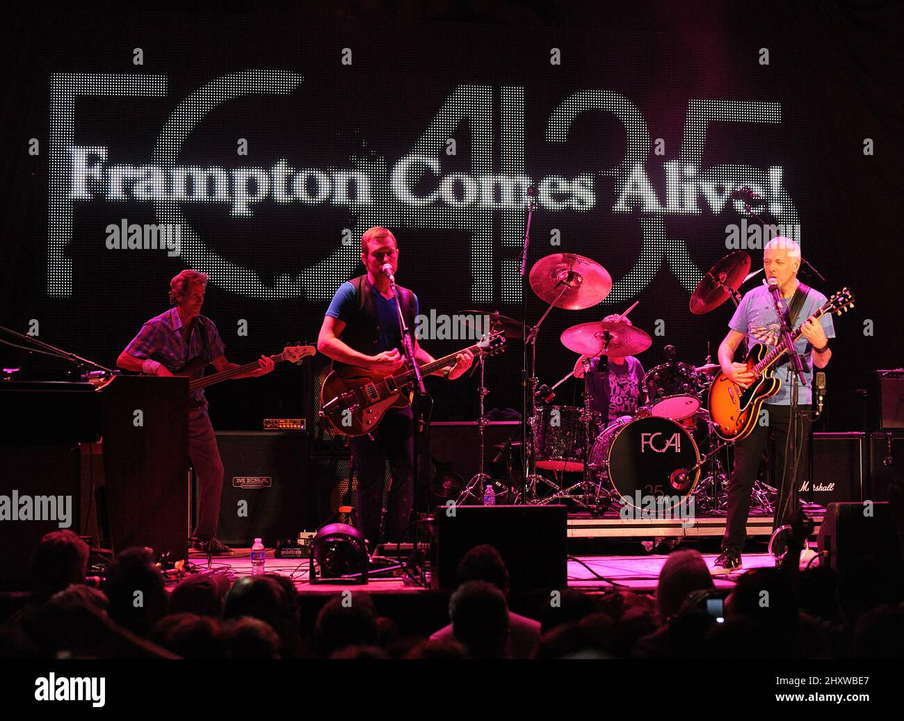 Peter Frampton macht während seiner „Comes Alive“-Tour 2011 einen Halt im House of Blues am Myrtle Beach South Carolina Stockfoto