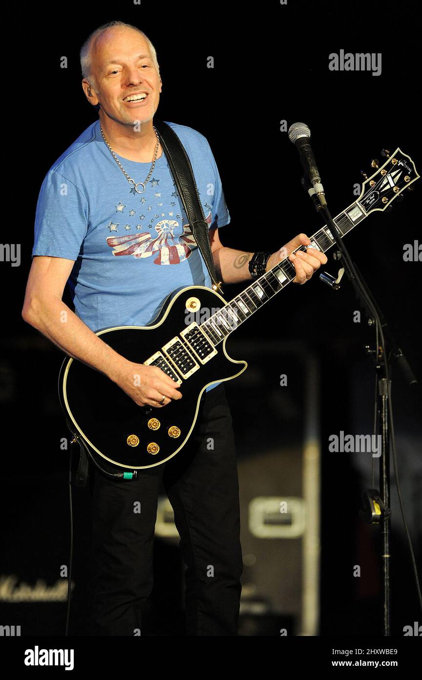 Peter Frampton macht während seiner „Comes Alive“-Tour 2011 einen Halt im House of Blues am Myrtle Beach South Carolina Stockfoto