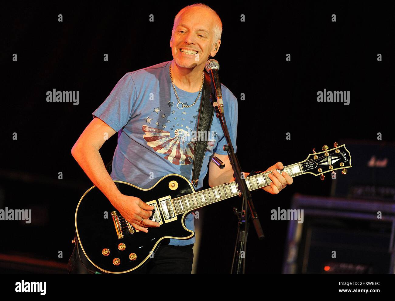 Peter Frampton macht während seiner „Comes Alive“-Tour 2011 einen Halt im House of Blues am Myrtle Beach South Carolina Stockfoto