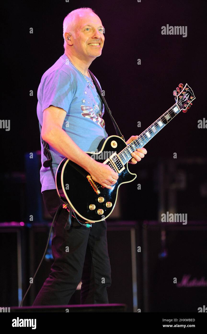 Peter Frampton macht während seiner „Comes Alive“-Tour 2011 einen Halt im House of Blues am Myrtle Beach South Carolina Stockfoto