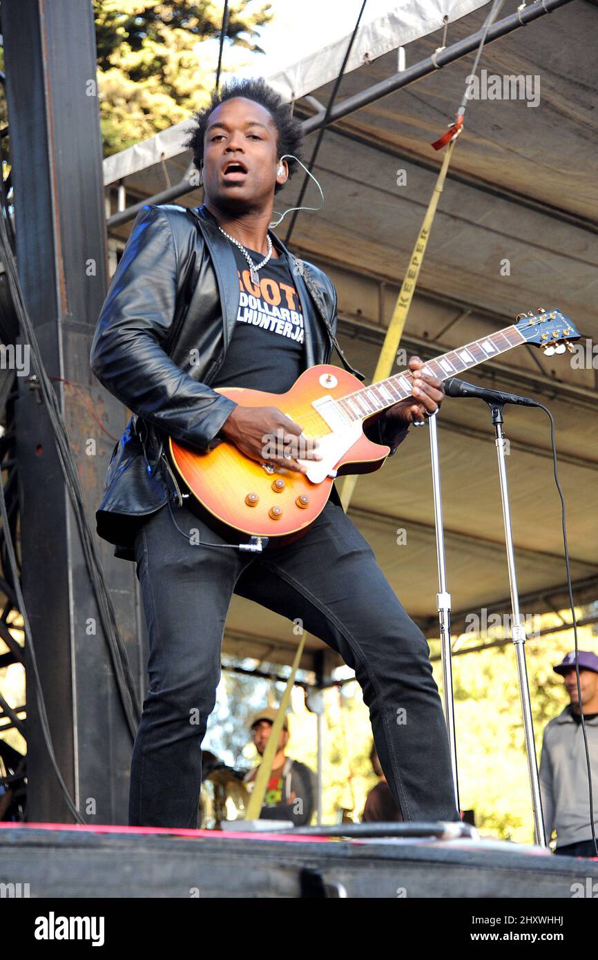 The Roots, Captain Kirk Douglas beim Outside Lands Music & Arts Festival, das im Golden Gate Park, San Francisco, stattfand. Stockfoto