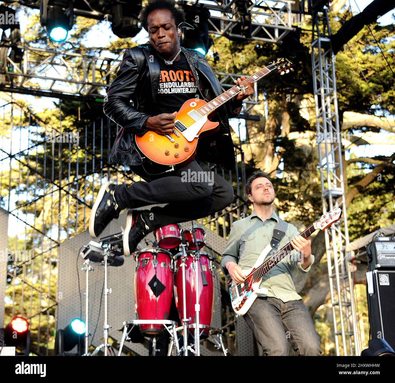 The Roots, Captain Kirk Douglas beim Outside Lands Music & Arts Festival, das im Golden Gate Park, San Francisco, stattfand. Stockfoto