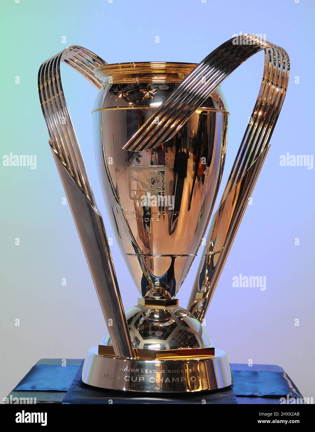 AT&T startet das MLS Cup 2011 Championship Game mit Ozomatli in den Siren Studios Stockfoto