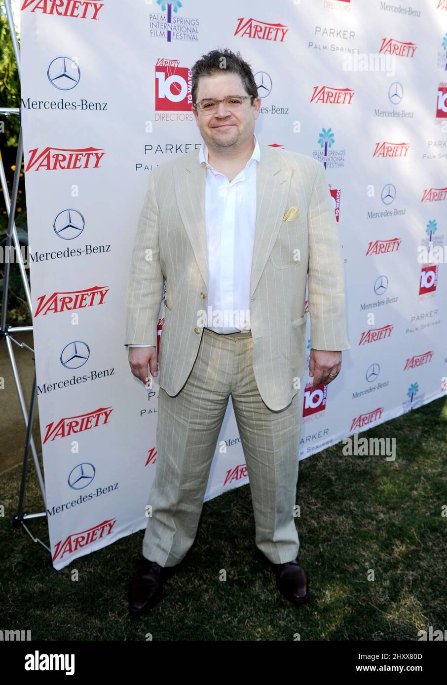 Patton Oswalt während des Palm Springs International Film Festival 2012 „10 Directors to Watch Brunch“, das im Parker Palm Springs Hotel, Kalifornien, stattfand Stockfoto