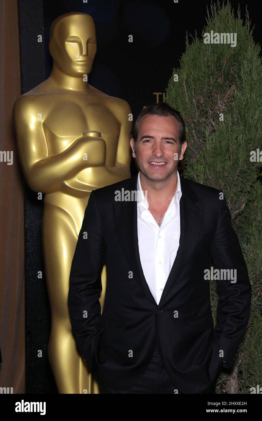 Jean Dujardin während des für die Academy Awards nominierten Luncheon 2012 im Beverly Hilton in Beverly Hills, Kalifornien Stockfoto