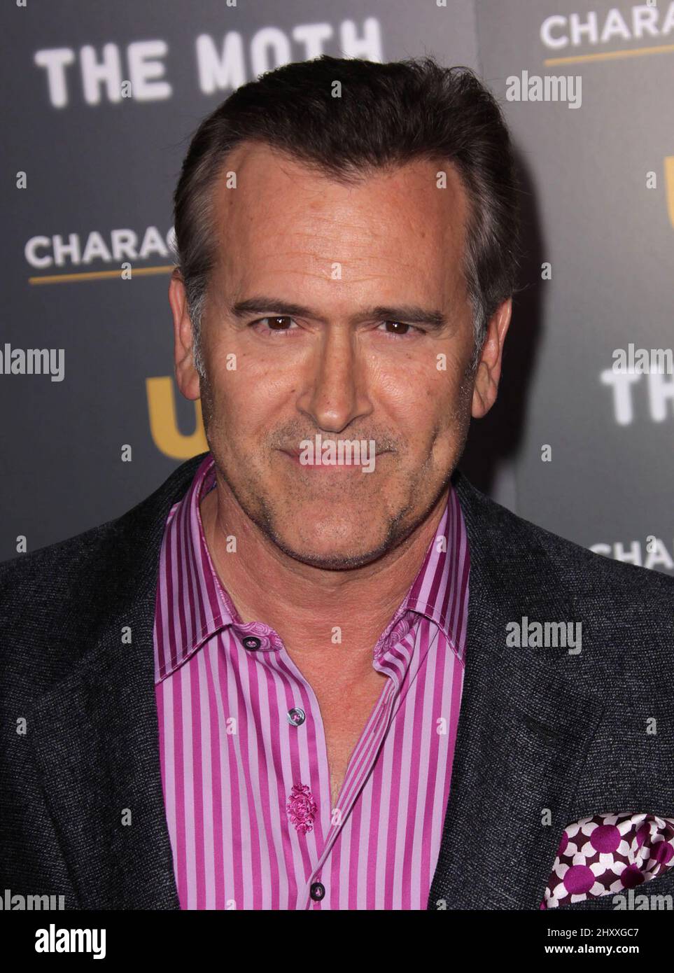 Bruce Campbell während des USA Network und Moth präsentieren die Veranstaltung „A More Perfect Union: Stories of Prejudice and Power“ in Kalifornien Stockfoto