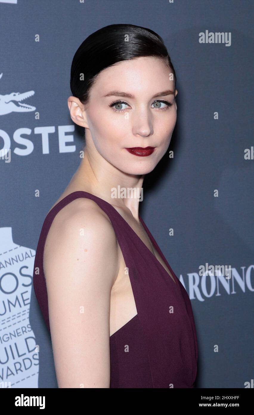 Rooney Mara während der jährlichen Costume Designers Guild Awards 14. im Beverly Hilton Hotel, Kalifornien Stockfoto