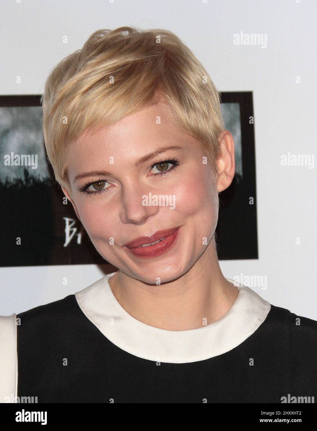 Michelle Williams während der Oscar Wilde Pre Academy Awards Veranstaltung im Bad Robot Studio in Santa Monica, Kalifornien. Stockfoto