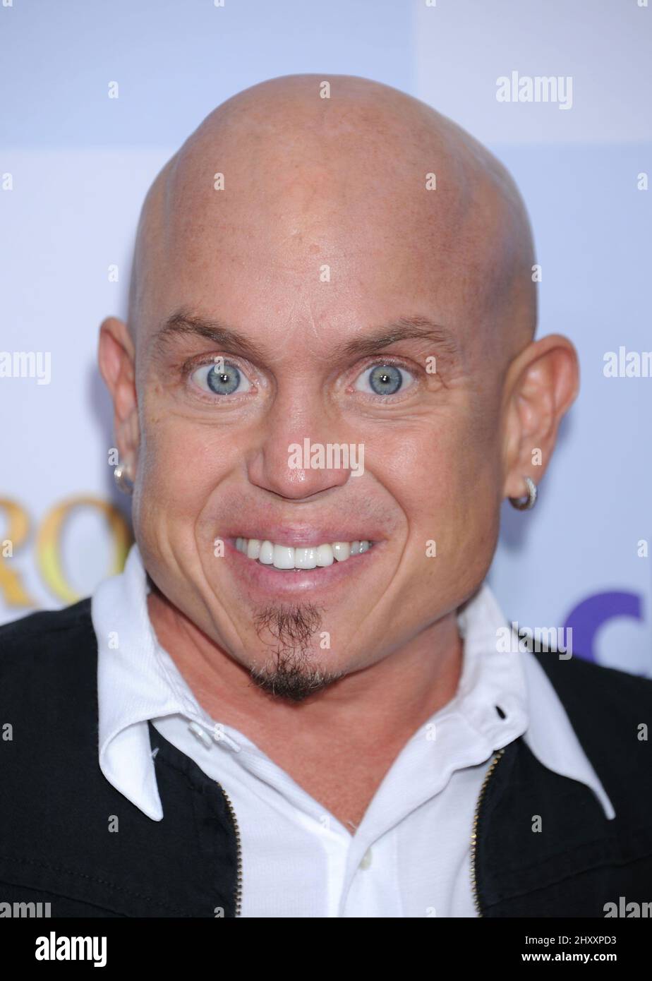 Martin Klebba bei der Premiere von „Mirror Mirror Mirror“ in Los Angeles im Grauman's Chinese Theatre in Los Angeles, USA. Stockfoto