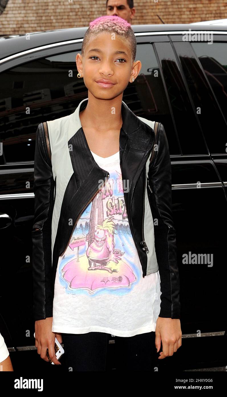 Willow Smith bei der Erstaufführung im Aero Theatre in Santa Monica, Kalifornien Stockfoto