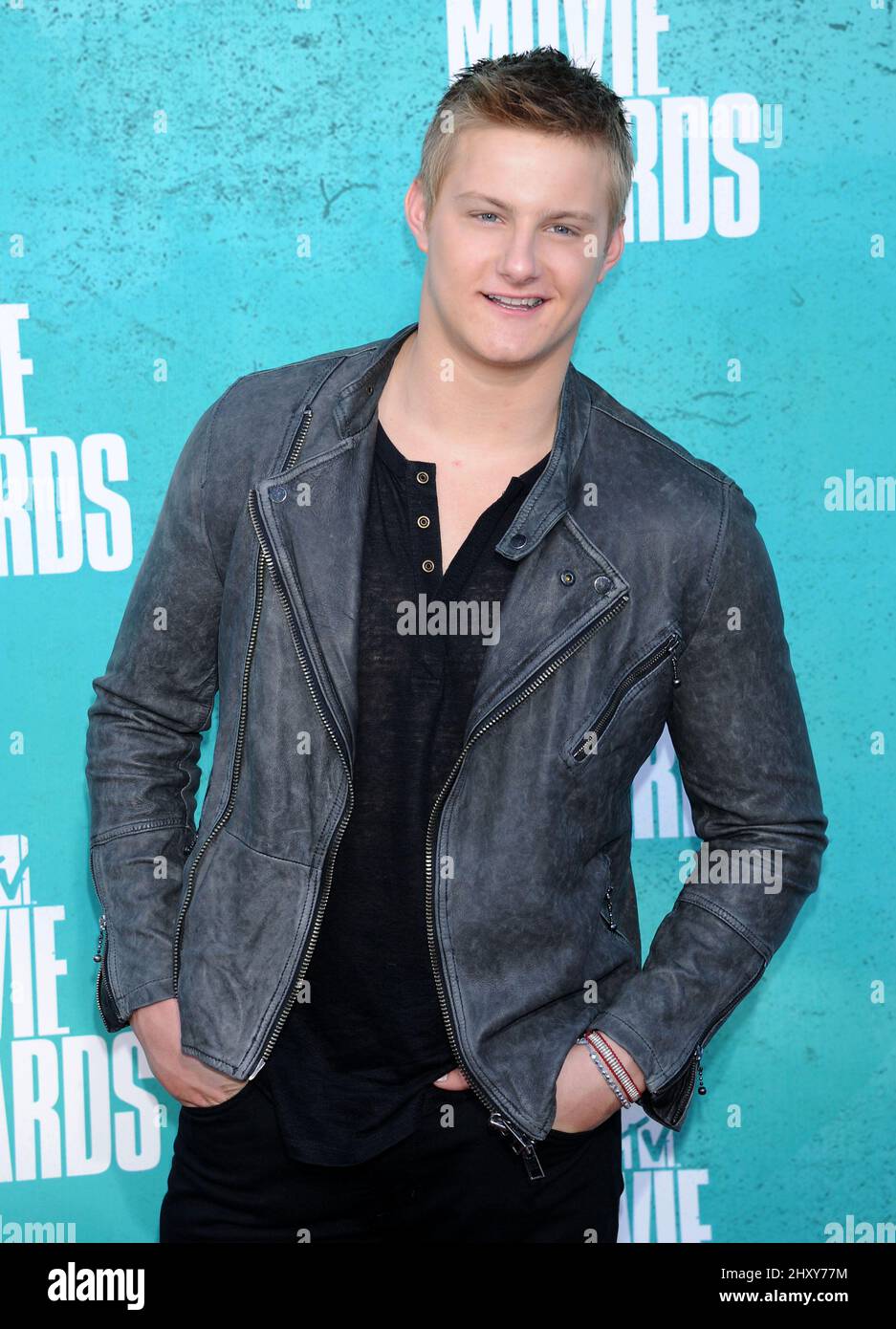 Alexander Ludwig während der MTV Movie Awards 2012 im Gibson Amphitheatre, Kalifornien Stockfoto