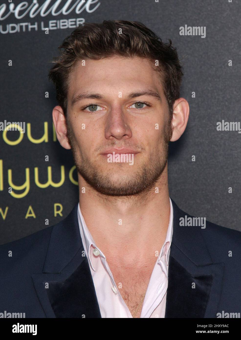 Alex Pettyfer kommt am 14. Juni 2012 zu den Annual Young Hollywood Awards 14. im Hollywood Athletic Club, Hollywood, Kalifornien, an. Stockfoto