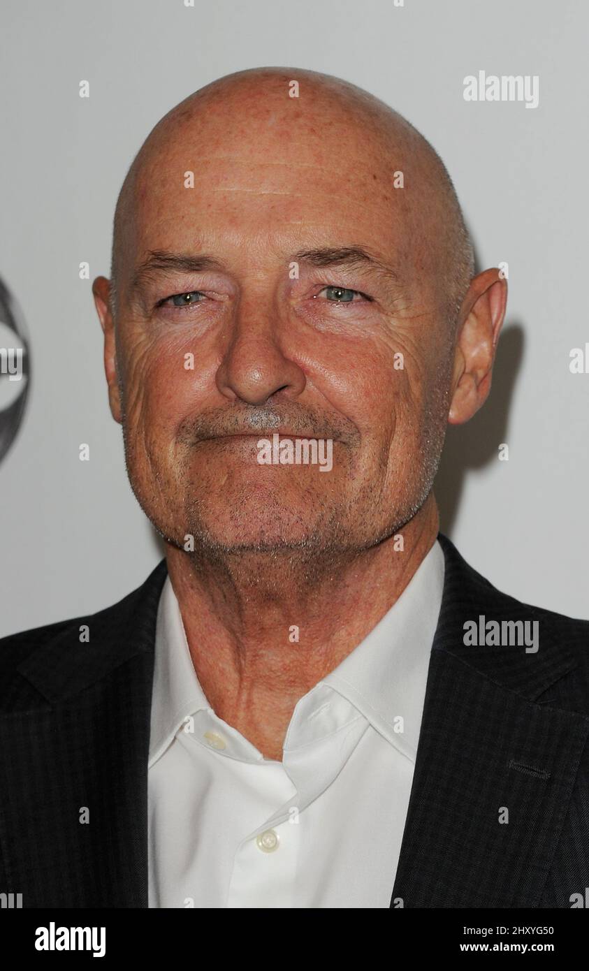 Vanessa Williams und Terry O' Quinn nehmen am 27. Juli 2012 in Beverly Hills, Kalifornien, an der Disney ABC Television Group 2012 Summer Press Tour Teil. Stockfoto