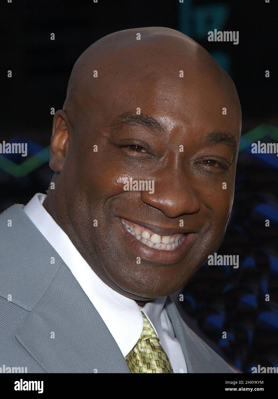 Michael Clarke Duncan bei der Premiere „The Scorpion King“ im Universal Citywalk Cineplex Odeon Theatre. Stockfoto