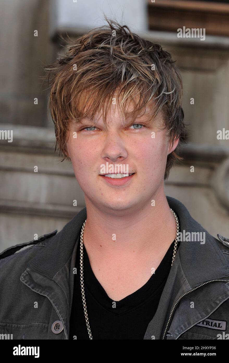 Austin Anderson nimmt 2012 Variety's Power of Youth in den Paramount Studios, Los Angeles, Teil. Stockfoto