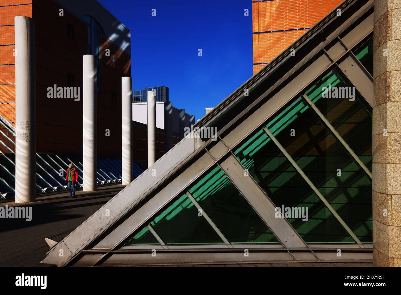 Nürnberg Museum, Kunst, moderne Architektur Germanisches Nationalmuseum