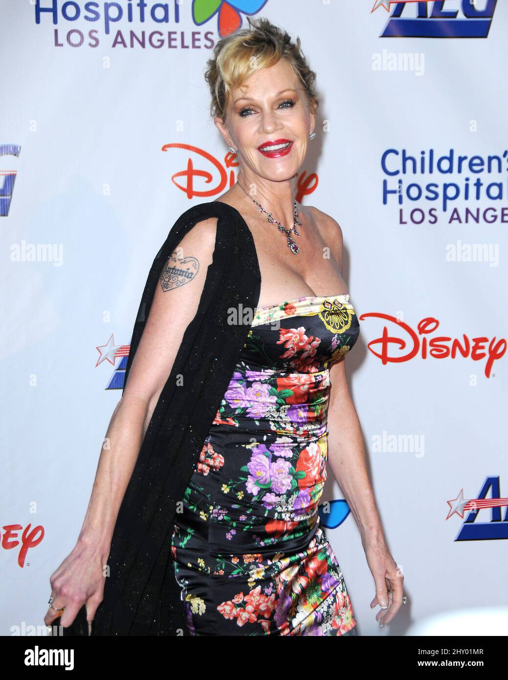 Melie Griffith während der Gala „Noche De Ninos“ des Kinderkrankenhauses in Los Angeles, die in L.A. stattfand Live Event Deck, Los Angeles Stockfoto