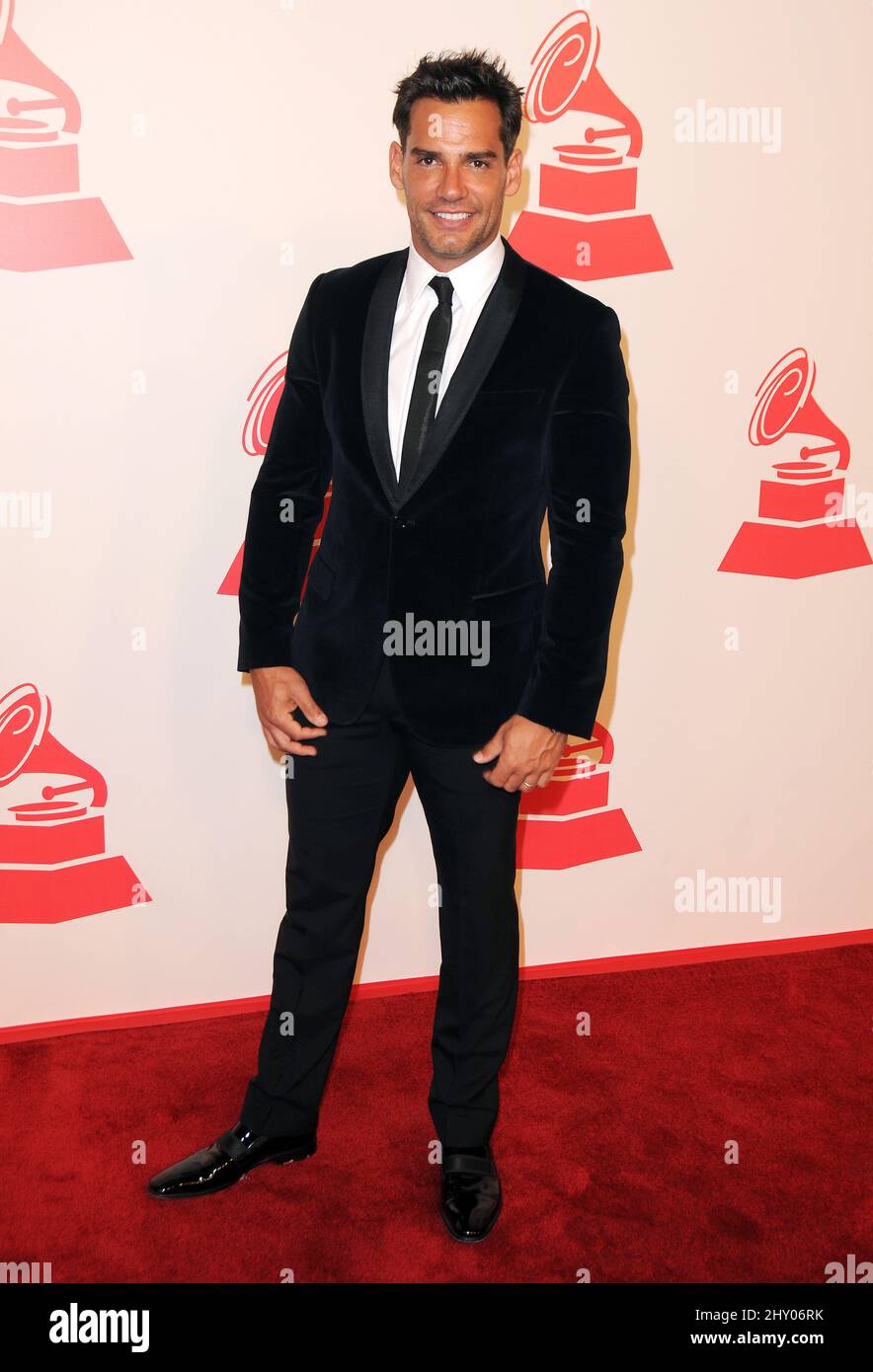 Cristian De La Fuente nimmt an der 2012 Latin Recording Academy Person of the Year Tribute to Caetano Veloso in der MGM Grand Garden Arena in Las Vegas, USA, Teil. Stockfoto
