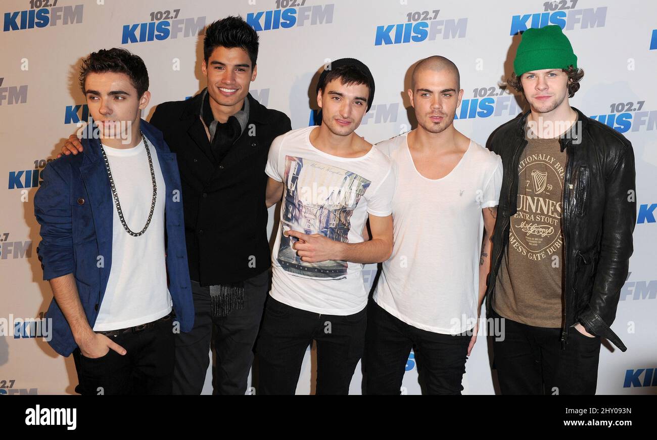 Die wollten an der 2012 KIIS FM 'Jingle Ball' Night 2 im Nokia Theater in Los Angeles, USA, teilnehmen. Stockfoto