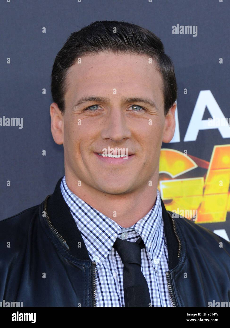 Ryan Lochte nimmt an den Annual Hall of Game Awards 3. im Barker Hanger in Santa Monica, USA, Teil. Stockfoto