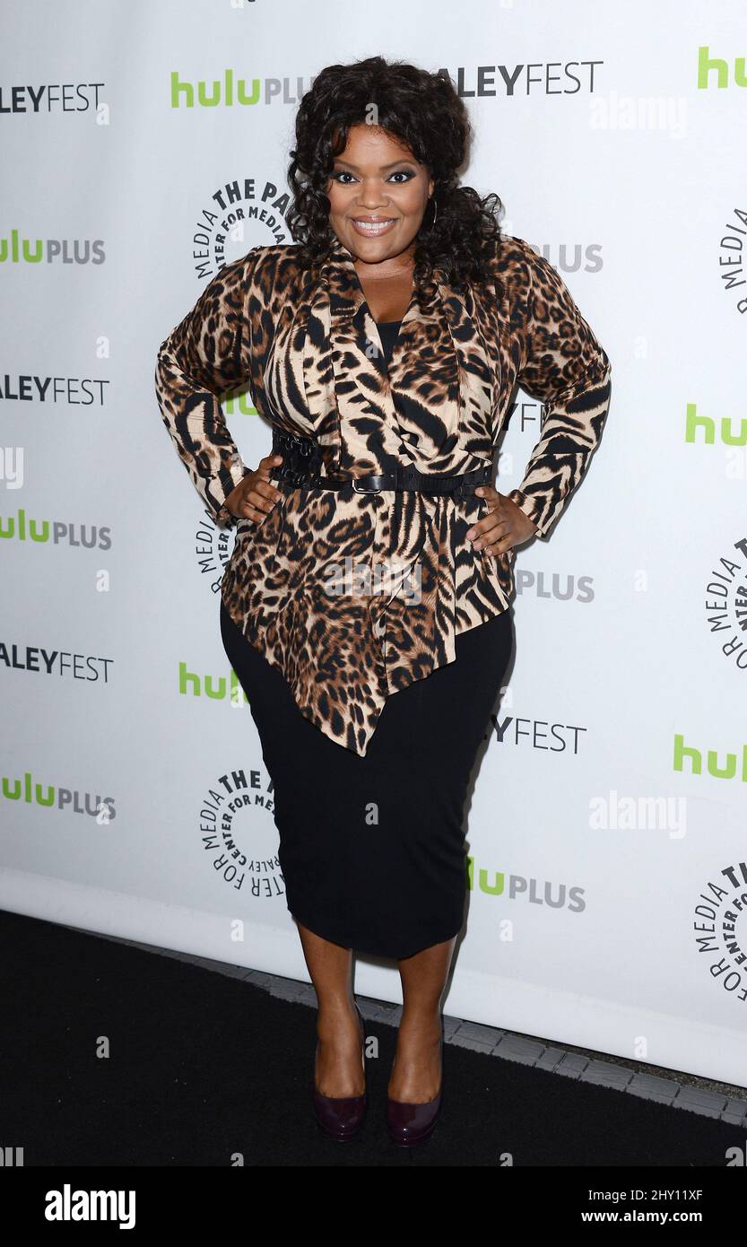 Yvette Nicole Brown bei einer Fotoannahme für die 'Community' beim Paleyfest in Beverly Hills, Kalifornien. Stockfoto