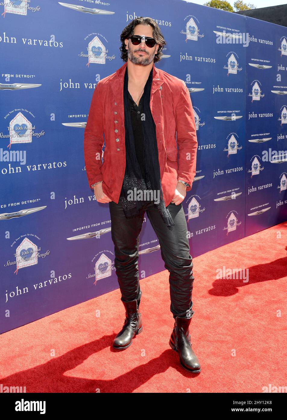 Joe Manganiello bei der John Varvatos 10. Annual Stuart House Benefit, John Varvatos Boutique, West Hollywood, Kalifornien. Stockfoto