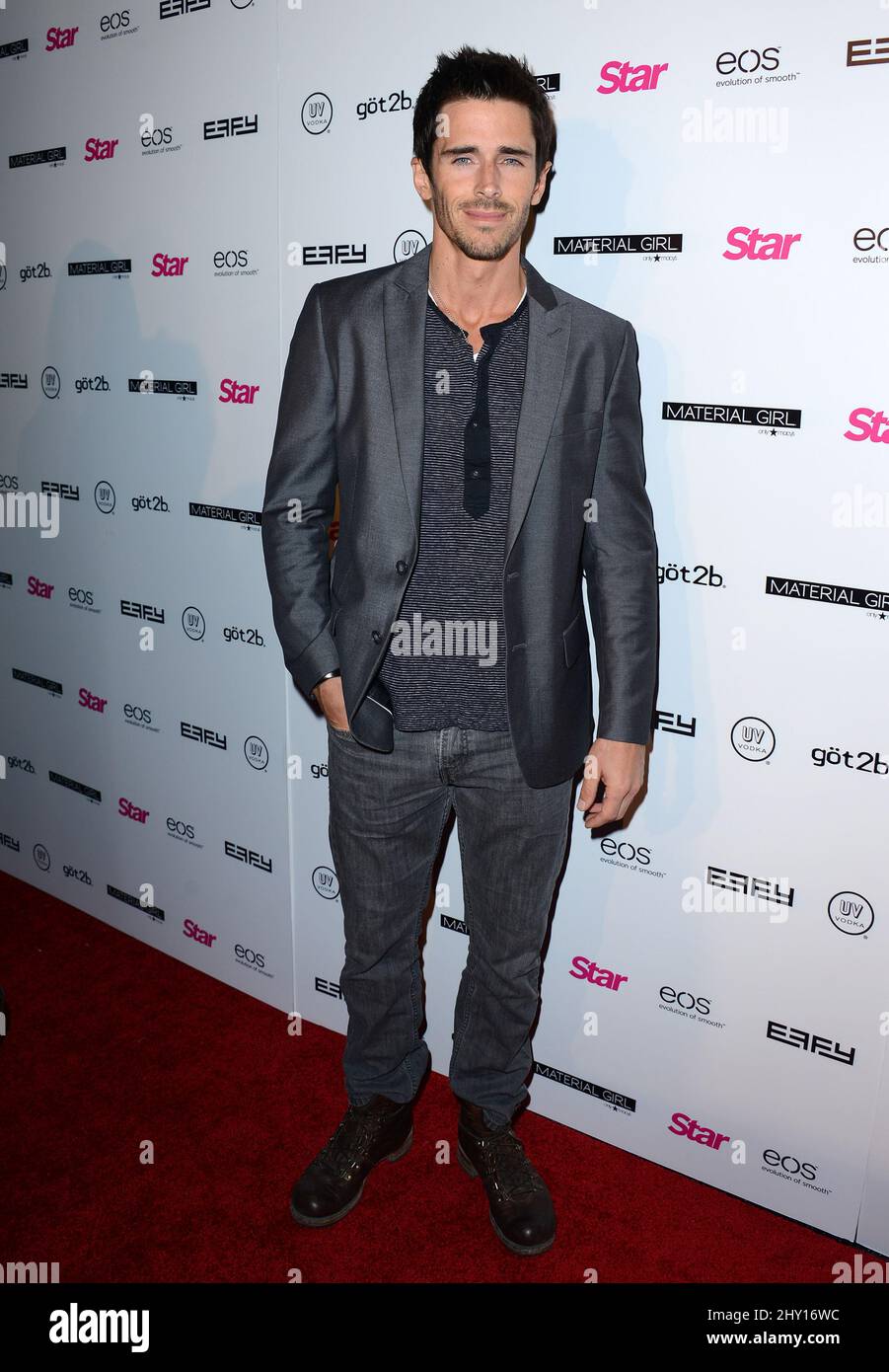 Brandon Beemer bei der „Hollywood Rocks“-Party des Star Magazine Stockfoto