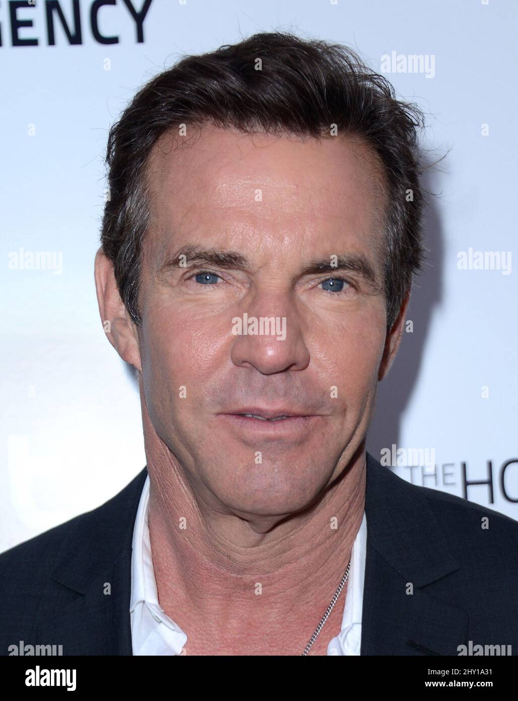 Dennis Quaid bei der Premiere von „At Any Price“ in Los Angeles, Kalifornien. Stockfoto